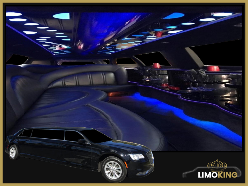 Chrysler 300 Black Limo Rentals in Long Island, NYC