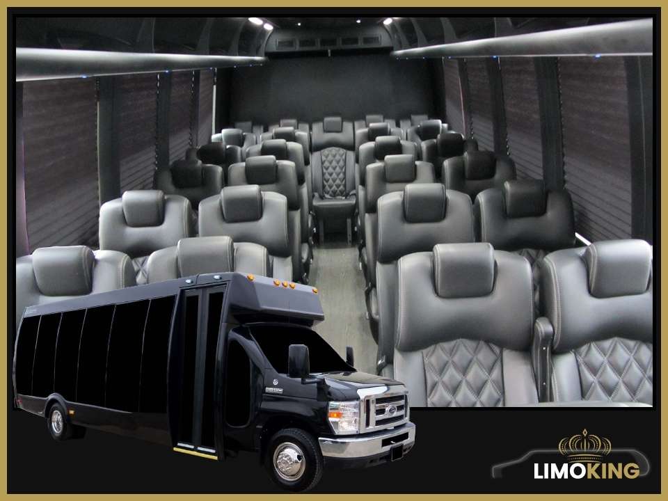 Luxury FORD E450 Coach Bus Rental Long Island, NYC