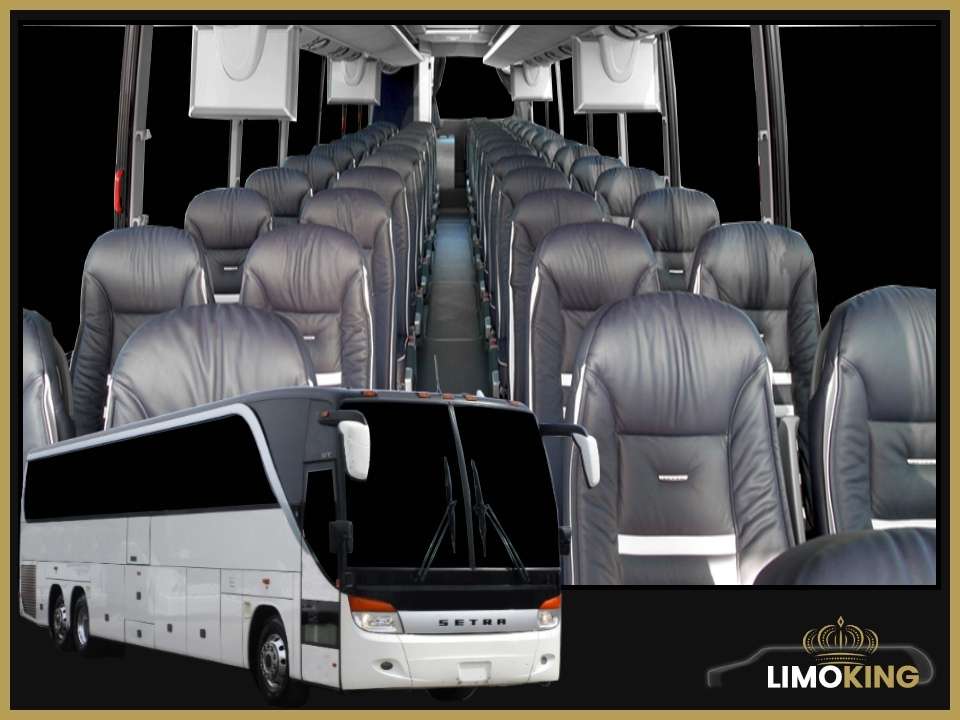 Luxury MERCEDES SETRA Shuttle Bus Rental Long Island, NYC