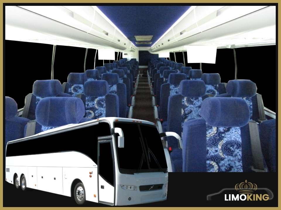Luxury VOLVO 9700 Shuttle Bus Rental Long Island, NYC